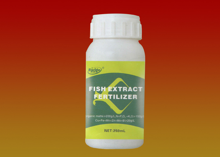 Fish extract fertilizer